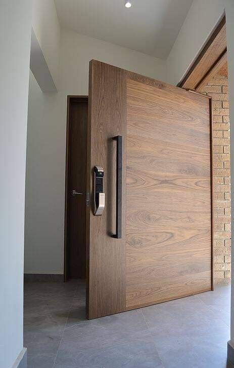 Bespoke wooden door design
