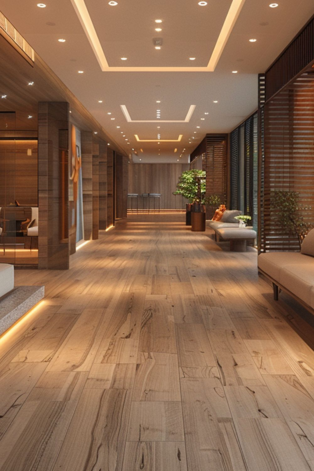 Herringbone flooring project