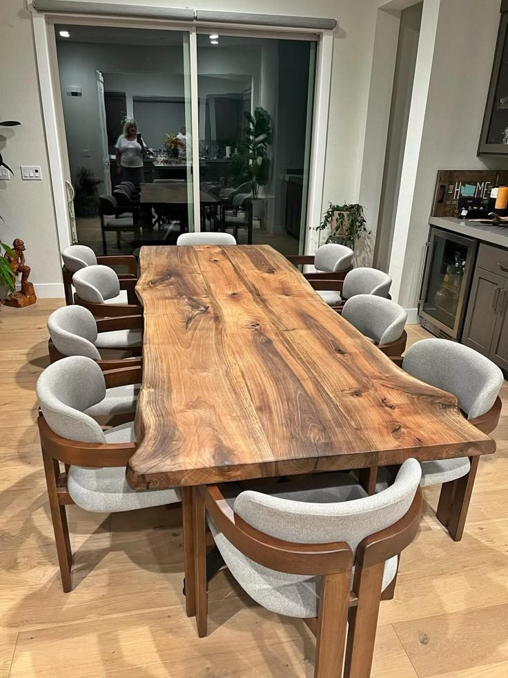 Hand-finished wooden furniture