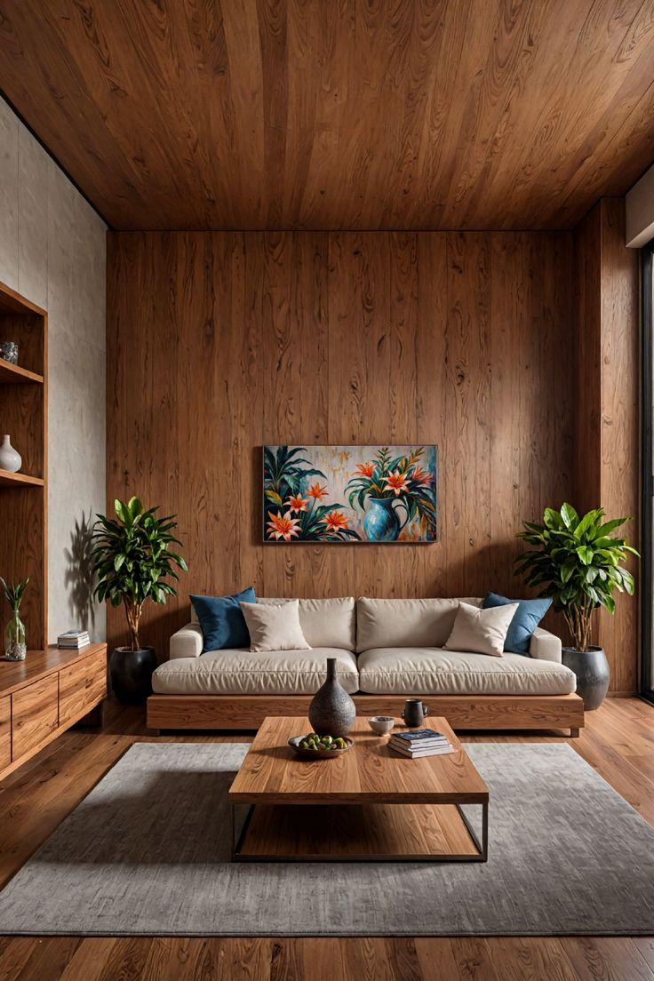 Panelled interior project